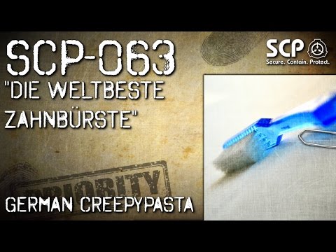SCP-063: "The World's Best Toothbrush" - German Creepypasta (Horror, Horror, Audiobook) GERMAN