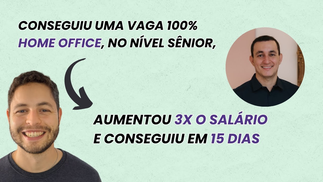 Conseguiu uma vaga remota, nível sênior, aumentou 3x o salário em 15 dias como UX/UI DESIGNER #138