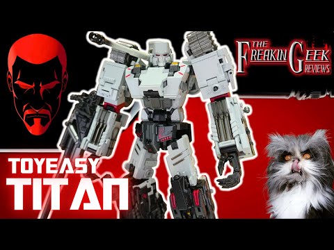 ALL .... MEGATRON! | Toyeasy TITAN (Megatron): EmGo's Transformers Reviews