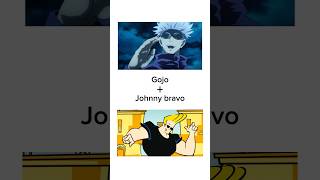 Gojo X Johnny- FUSION - #fusion #tranding #viralvideos #short #cartoon #anime #gojo #johnnybravo
