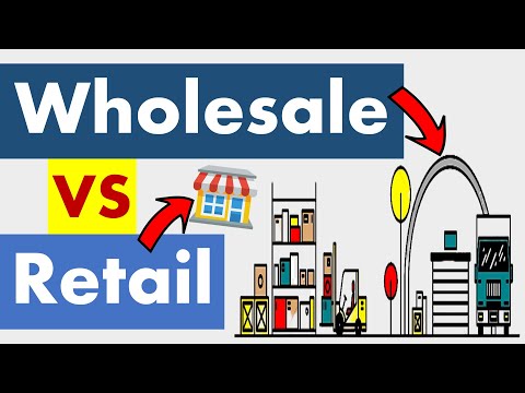Differences between Wholesale and Retail.