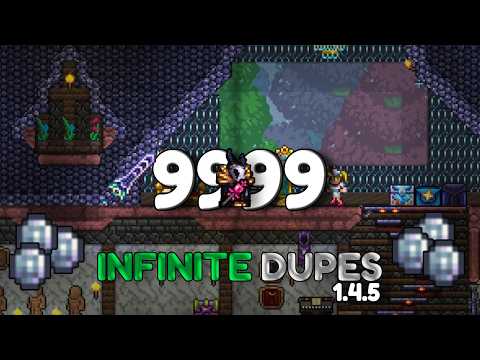 Terraria 1.4.5 Infinite Item Duplication Exploit!
