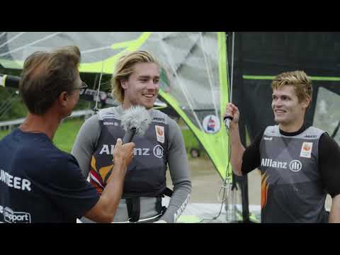 2022 49er Championships - Bart Lambriex and Floris van der Werken interview