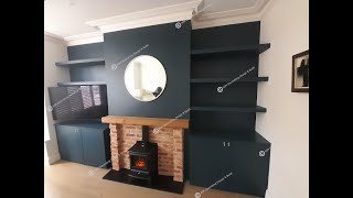 Album cover: Alcove shelving and Fireplace
