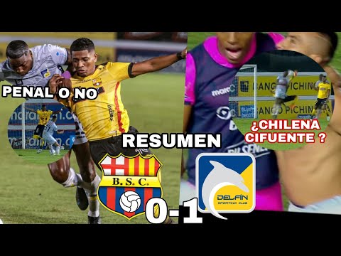 BARCELONA vs DELFÍN (0-1) Resumen del  partido Fecha 1 segunda etapa  *Delfín le gana a Barcelona