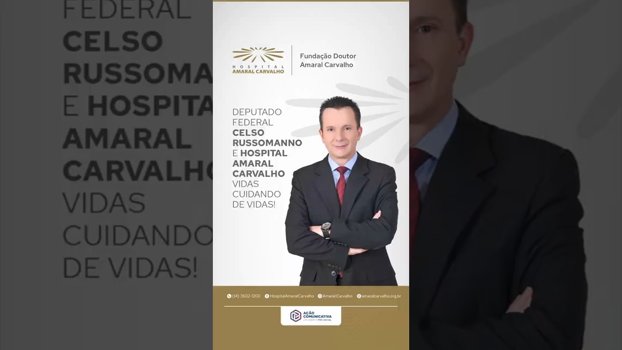 Obrigado por investir na saúde, Deputado Federal Celso Russomanno