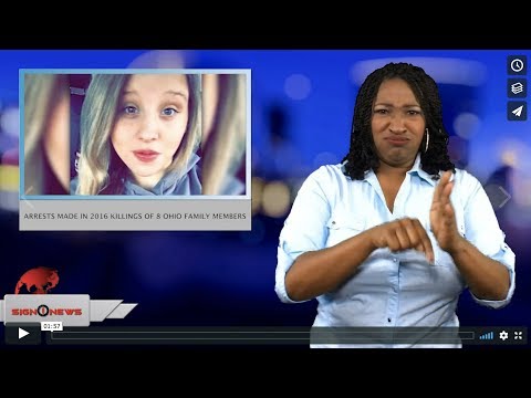 Arrests made in 2016 killings of 8 Ohio family members (ASL - 11.13.18)