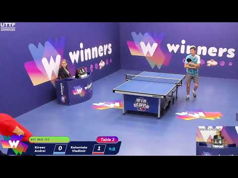 WINners CUP table 2  15.10  Kireev Andrei - Kolomiets Vladimir 13:45
