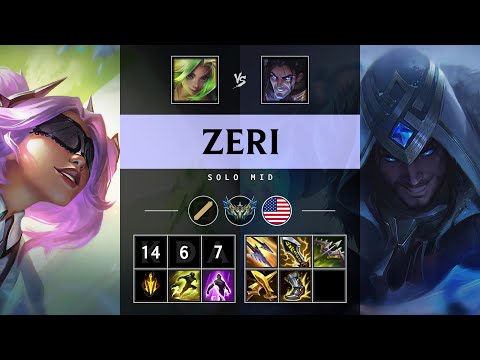 Zeri Mid vs Sylas - NA Challenger Patch 25.05