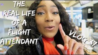 The "Real Life" of a Flight Attendant | Vlog 37 | ONLY 1 PASSENGER ON OUR FLIGHT!