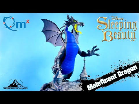 QMX Disney's MALEFICENT DRAGON Q-Fig Max Elite Video Review