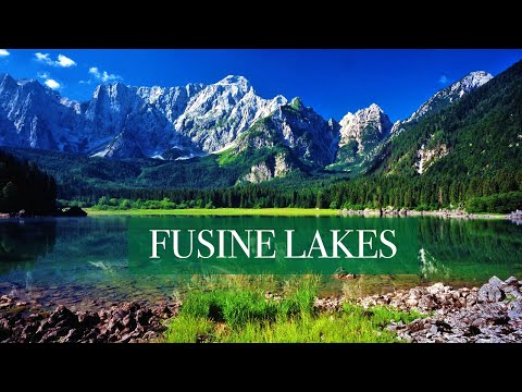 Fusine Lakes - Laghi di Fusine, Friuli - Italy: Short Clip to Get an Idea About It (4K)