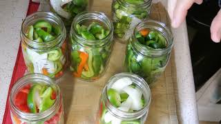 Sweet Peppers - Water-bath Canning