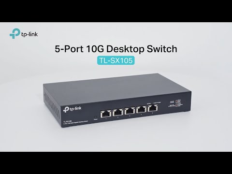 TL-SX105, 5-Port 10G Desktop Switch