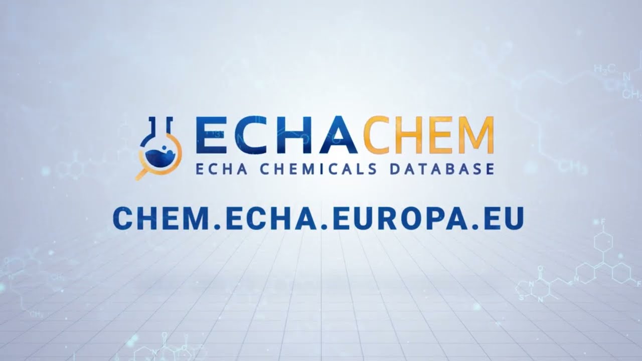ECHA CHEM: Accessing regulatory information on chemicals