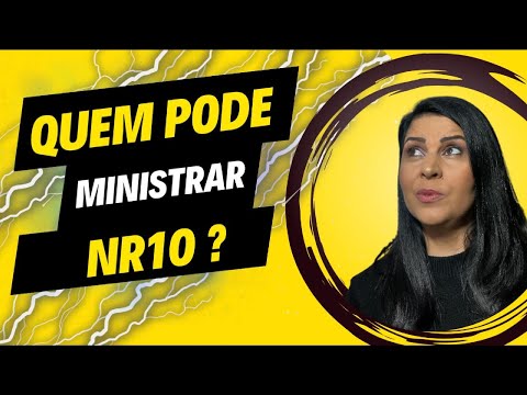 Quem pode ser Instrutor da NR10?