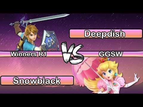 GGSW 145 - MSN|Deepdish (Link,Yoshi) Vs Snowblack (Peach) Smash Ultimate Winners R1