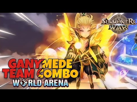 Ganymede Team Combo in World Arena Ep. 4 - Summoners War