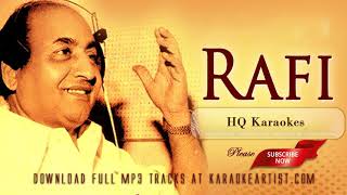 Hum Tumse Juda Hoke HQ Karaoke Ek Sapera Ek Lutera