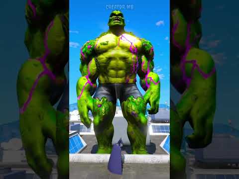 GTA V Whos The Best  Team Hulk Spider Man vs Giant Abomination - coffin dance song cover