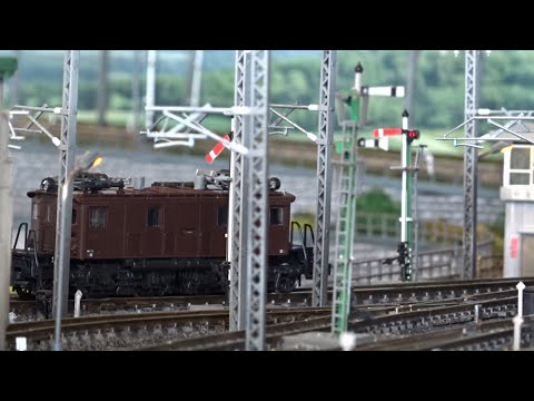 Amazing N scale micro layout Kato Tomix
