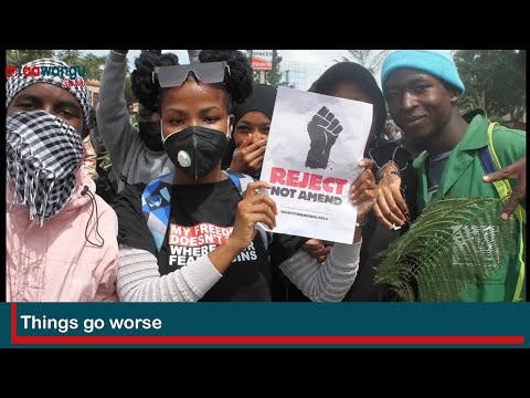 Man gets shot outside Nakuru Statehouse during anti-finance bill protests