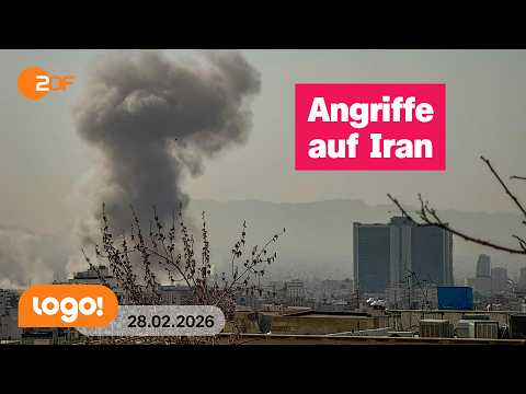 Luftangriffe durch USA und Israel: Was passiert in Iran? | logo!-Nachrichten vom 28.02.26