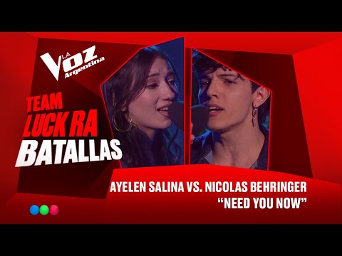 Ayelén Desirée Salina vs. Nicolás Behringer - "Need you now" - Batallas - La Voz Argentina 2025