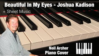 Beautiful In My Eyes - Joshua Kadison - Piano Cover + Sheet Music