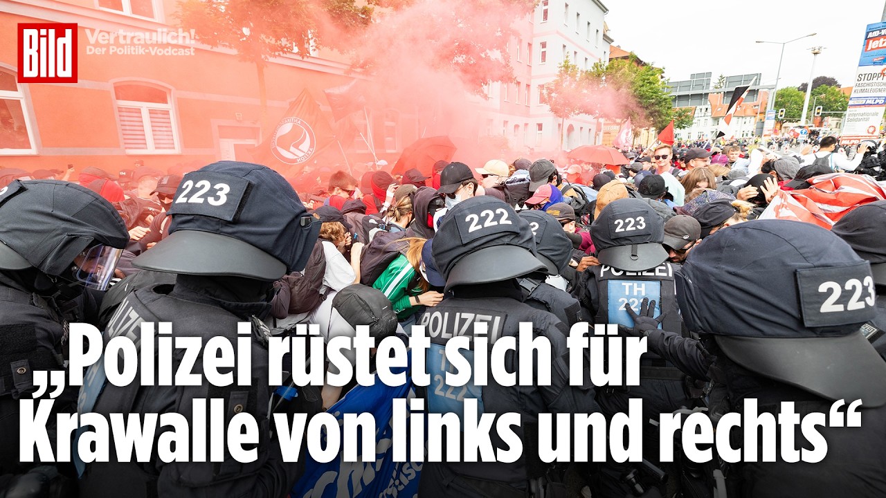 AfD-Hochburg Sachsen-Anhalt: Polizei warnt vor Krawallen nach der Wahl | Vertraulich