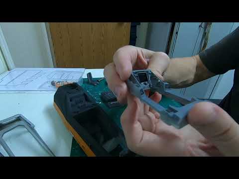 10 of 13 - DDC T-70 X-Wing Build - , Cockpit and Canopy.