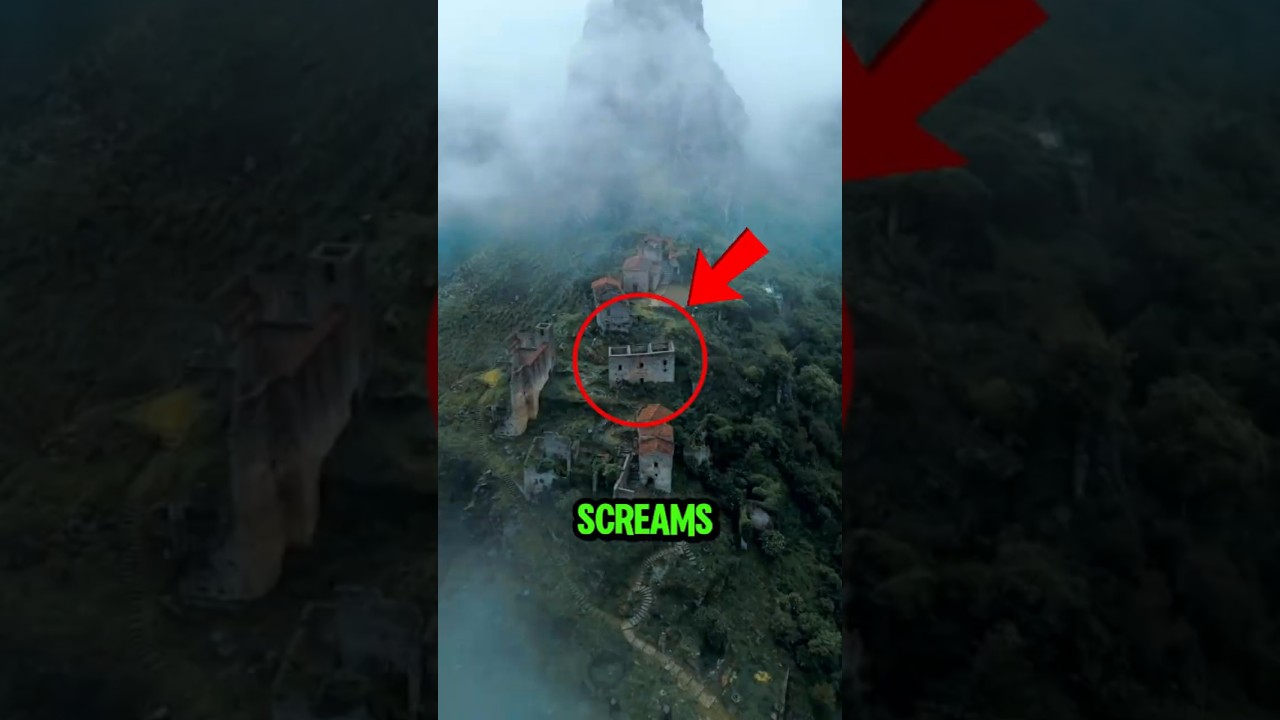 TOP 5 CREEPIEST GHOST TOWNS 👻😱 #HauntedPlaces #Abandonedtowns #5places #top5list