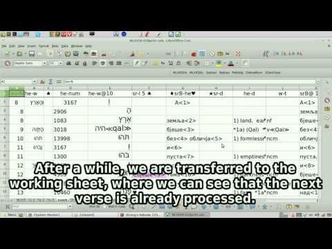 Interlinear Bible for any language translation