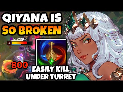 Qiyana is the most OP assassin and I'll show you why