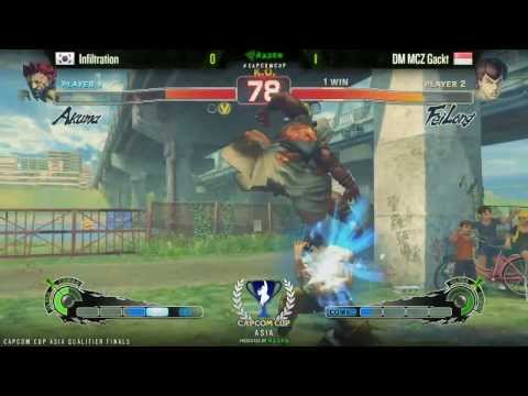 Infiltration vs Gackt - Capcom Cup Asia Finals -FT 7 Round Robin