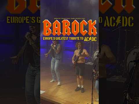 Get Ready to Rock! 🤘️ AC/DC's 'For Those About to Rock'⚡️Will Blow You Away!- BAROCK⚡️AC/DC -TRIBUTE