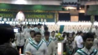 Recessional, RV Golez graduation, La Salle Greenhills, 27 March 2010