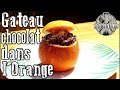 Gateau au chocolat dans l'orange au BBQ + recette SURPRISE !!