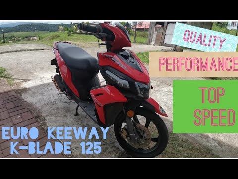 EURO KEEWAY K-BLADE 125 | PERFORMANCE. FUEL CONSUMPTION. TOP SPEED