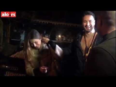 Proslava rođenja ćerke Mije Borisavljević