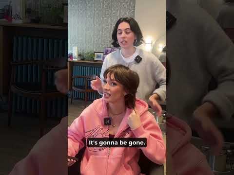 I cut ALLLL of her hair OFF??!!!?! PIXIE HAIRCUT