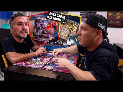 CAIKE PRO E MAURICIÃO NO POKEMON TCG - MAURICIÃO TIROU UMA CARTA MUITO VALIOSA 😱!!