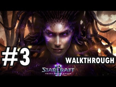 Starcraft 2: Heart of the Swarm - Campaign - Brutal - Mission 3: Rendezvous (Walkthrough)