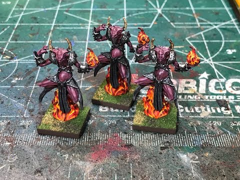 Painting guide for Flame Bearer models