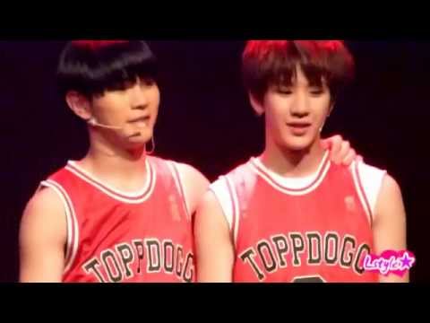 141207 TOPPDOGG Showcase Malaysia Hansol Bjoo Sweet Moment ❤ ‪Part 2  #‎HANSOL‬ ‪#‎BJOO‬ ‬