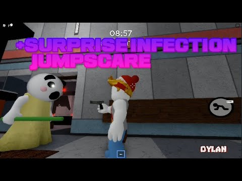 I shot Piggy Pandy +JUMPSCARE surprise infection Roblox