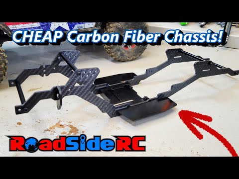 Traxxas TRX-4 Cheap Carbon Fiber Chassis (Injora Chassis Installed!)