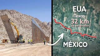New Wall Between Mexico and the United States