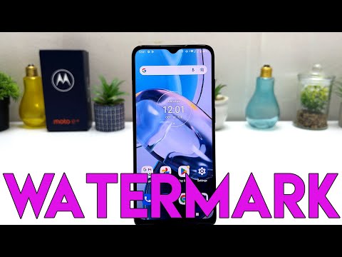 How To Enable Time & Model Watermark in Motorola Moto E22