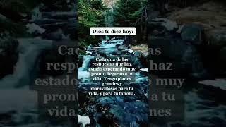 🙏🏼Dios te dice hoy: Tengo planes maravillosos para ti y tu familia! 😇#shorts